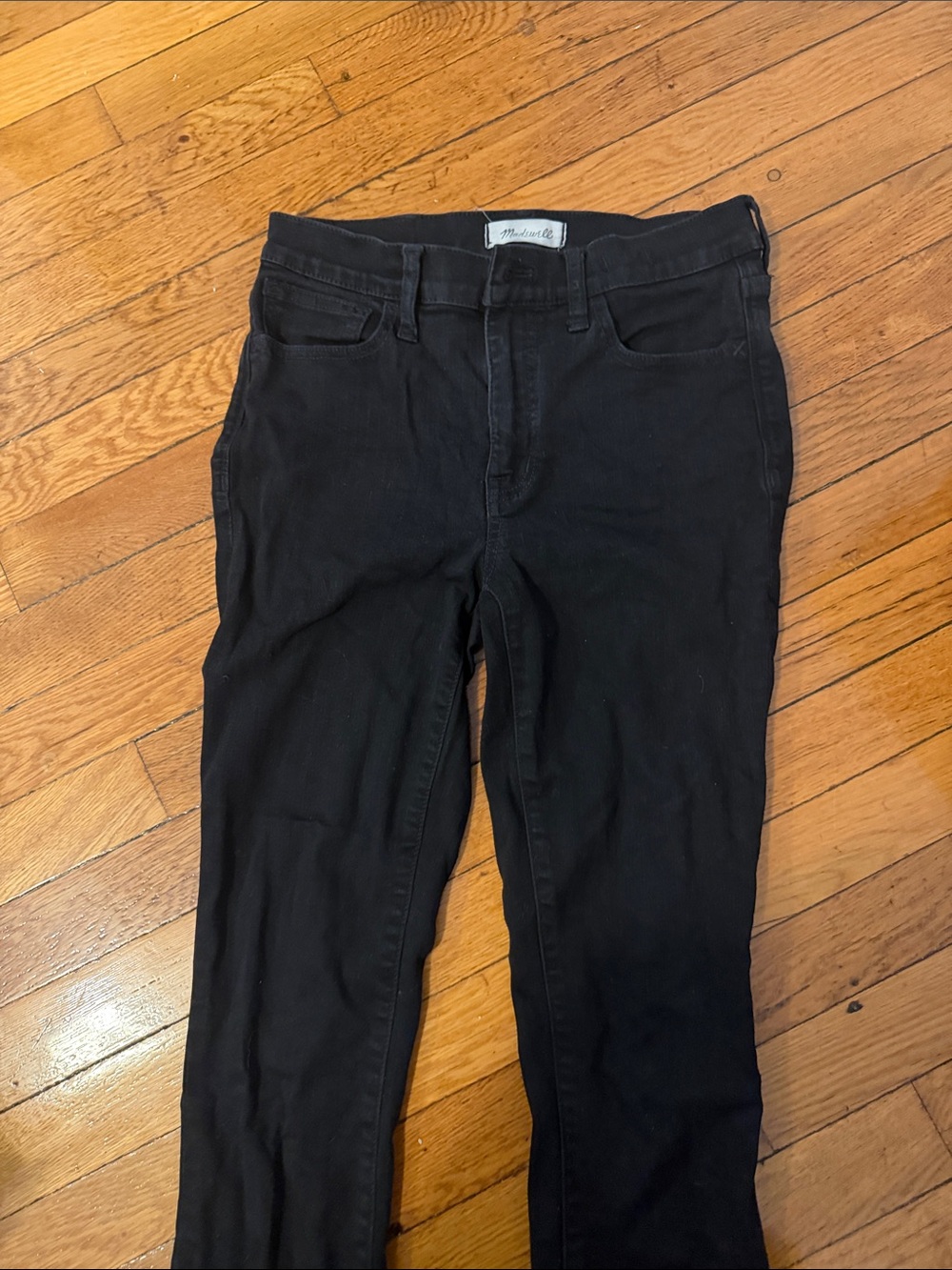 Madewell Black Slim Skinny Jeans